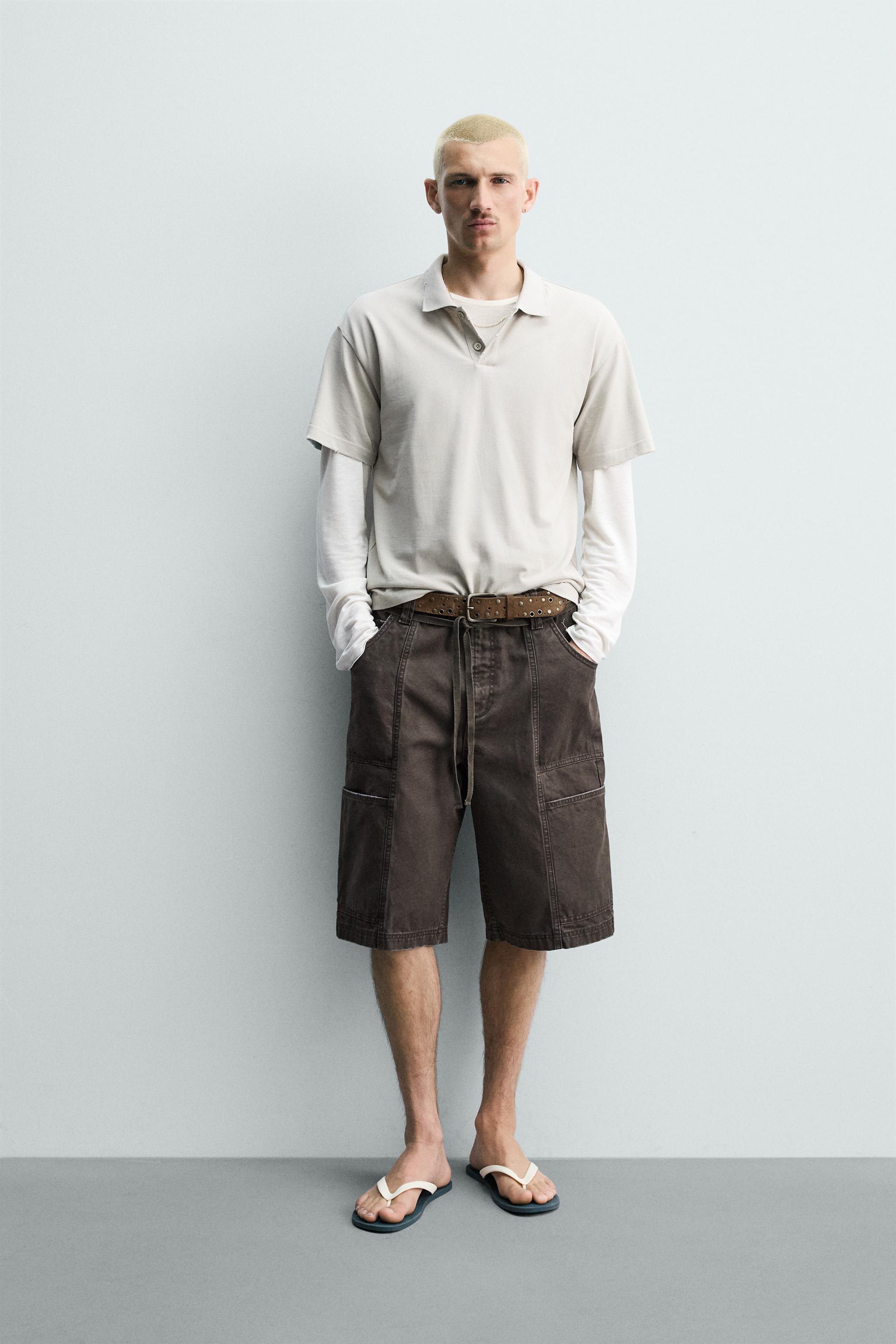 SHORT BAGGY AVEC CEINTURE